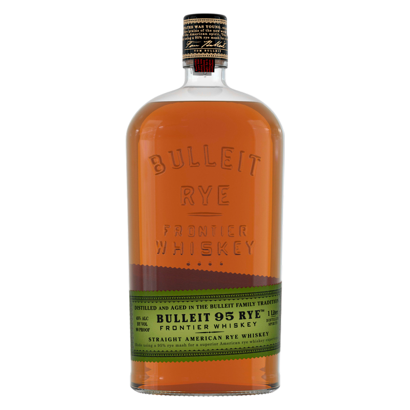Bulleit Rye Whiskey 1L (90 Proof)