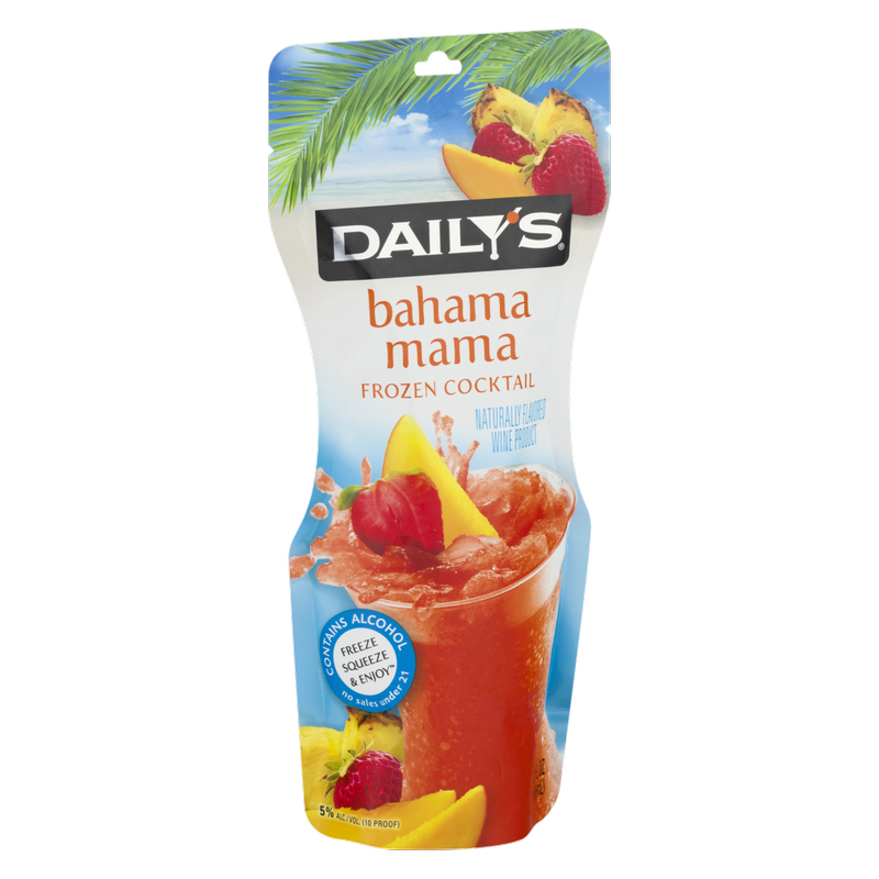 Daily's Bahama Mama Ready to Drink Single 10oz Pouch 5% ABV