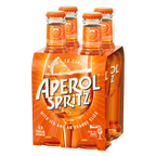Aperol Spritz 4pk 200ml 9% ABV