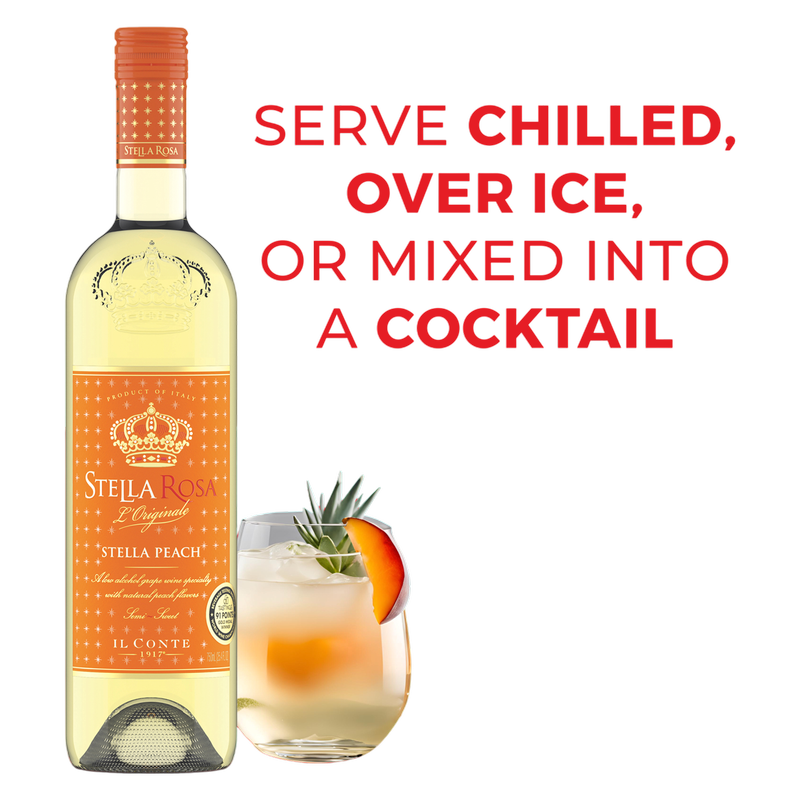 Stella Rosa Peach Semi-Sweet White Wine 750 ml
