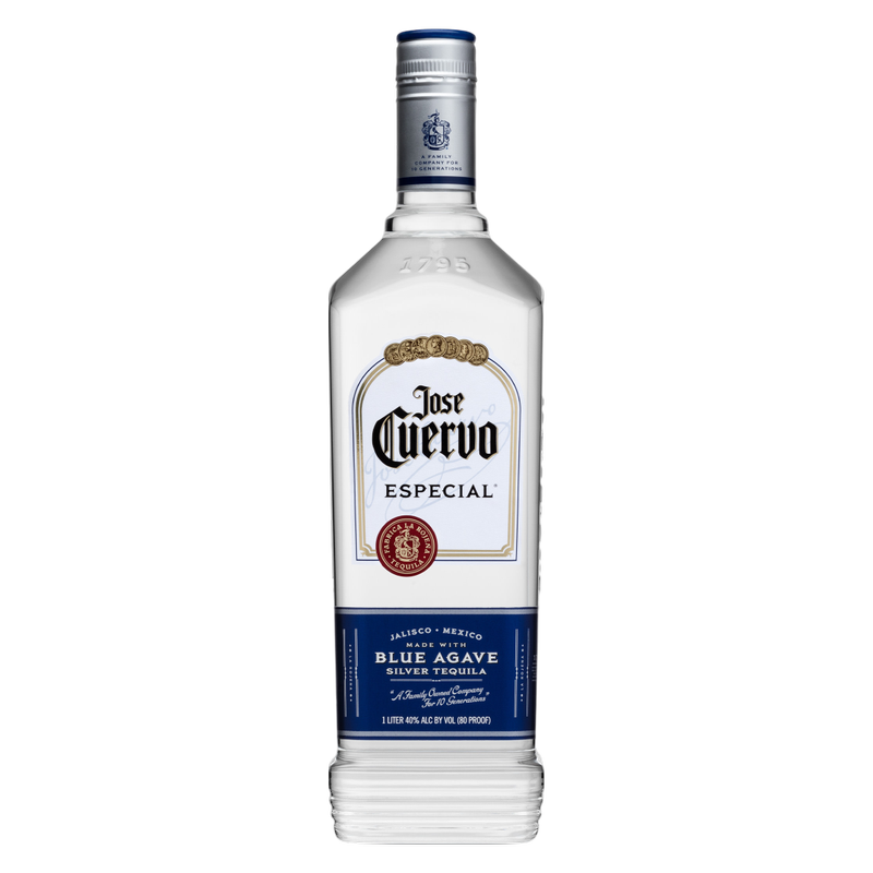Jose Cuervo Especial Silver Tequila 1L (80 Proof)
