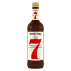 Seagram's 7 Crown American Blended Whiskey, 750 mL Glass Bottle (80 Proof)