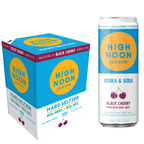High Noon Black Cherry Vodka Hard Seltzer 4pk 12oz Cans 4.5% ABV