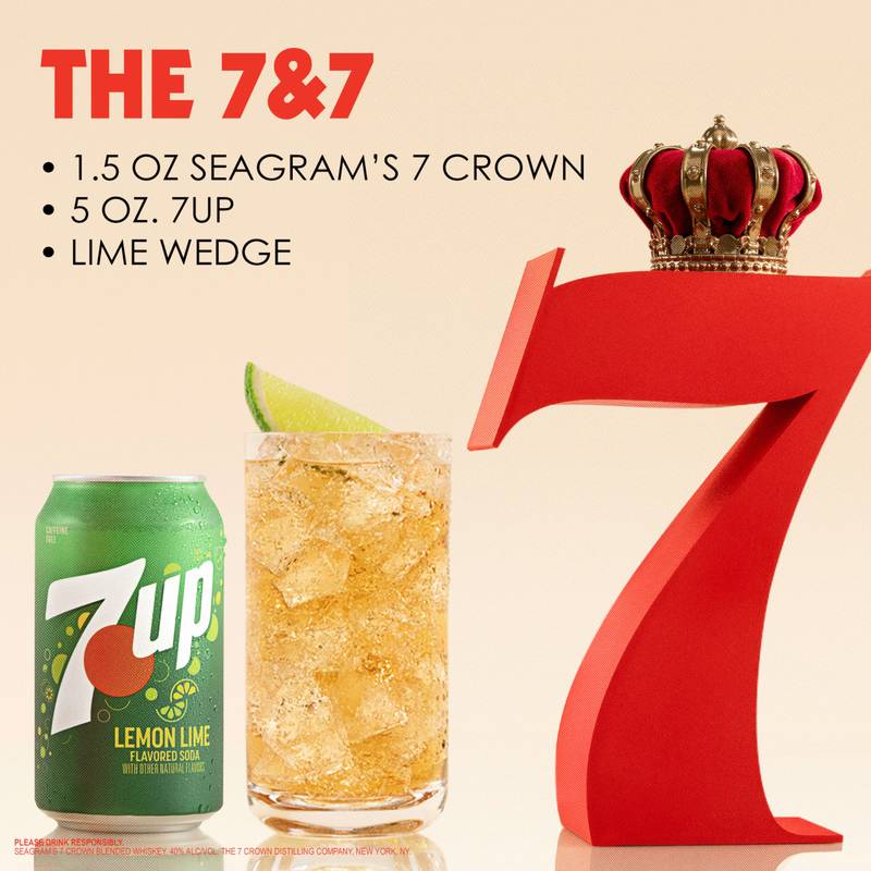 Seagram's 7 Crown American Blended Whiskey, 1.75 L (80 Proof)