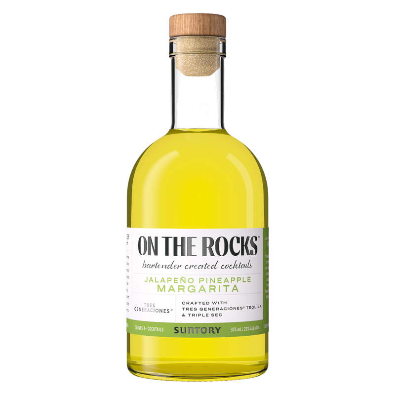 On The Rocks Tres Generaciones Jalapeno Pineapple Margarita 375ml (40 proof)