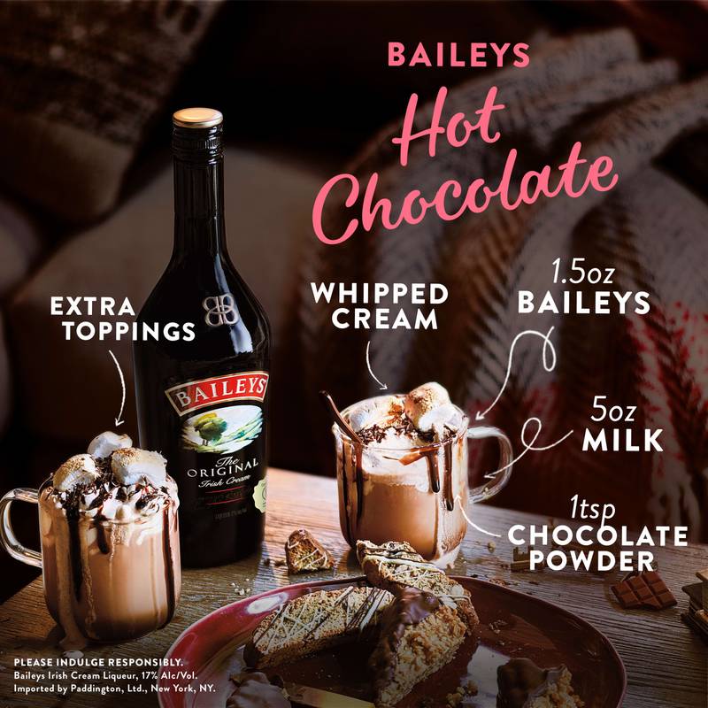 Baileys Original Irish Cream Liqueur 750 mL (34 Proof)