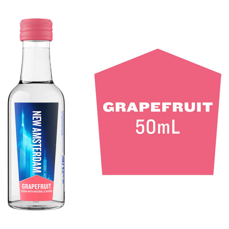 New Amsterdam Grapefruit Vodka 50ml (70 Proof)