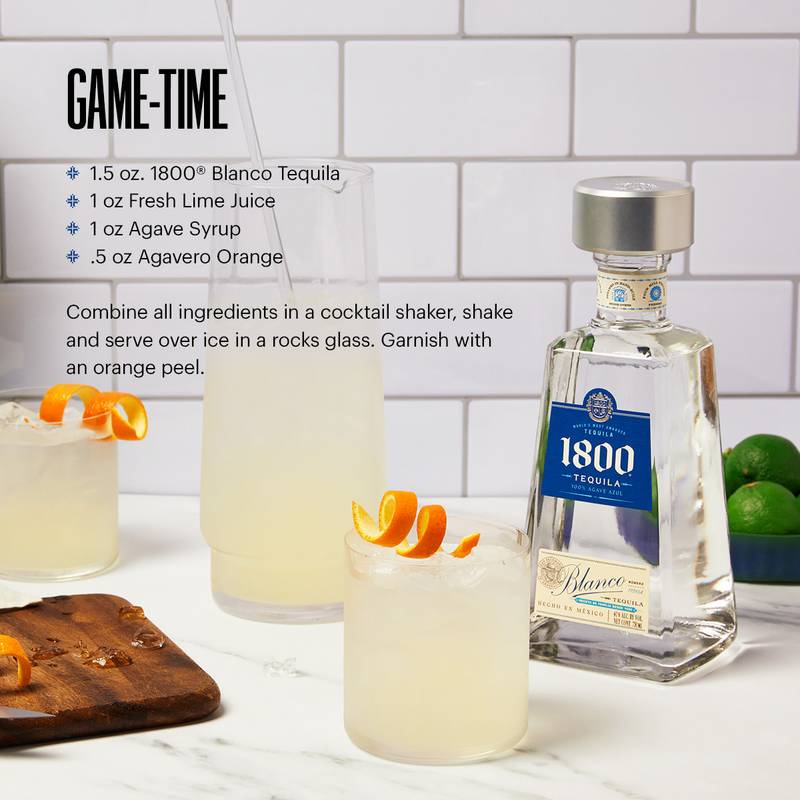 1800 Tequila Blanco 50ml (80 Proof)