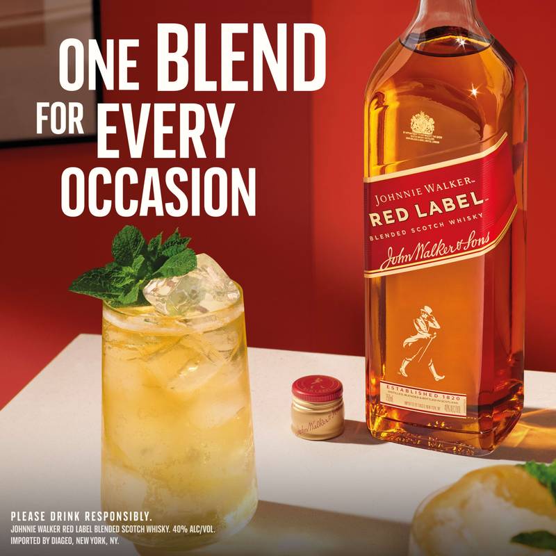 Johnnie Walker Red Label Scotch 50ml (80 Proof)