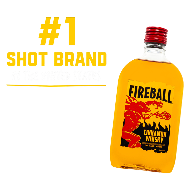 Fireball Hot Cinnamon Blended Whisky 375ml (66 Proof)