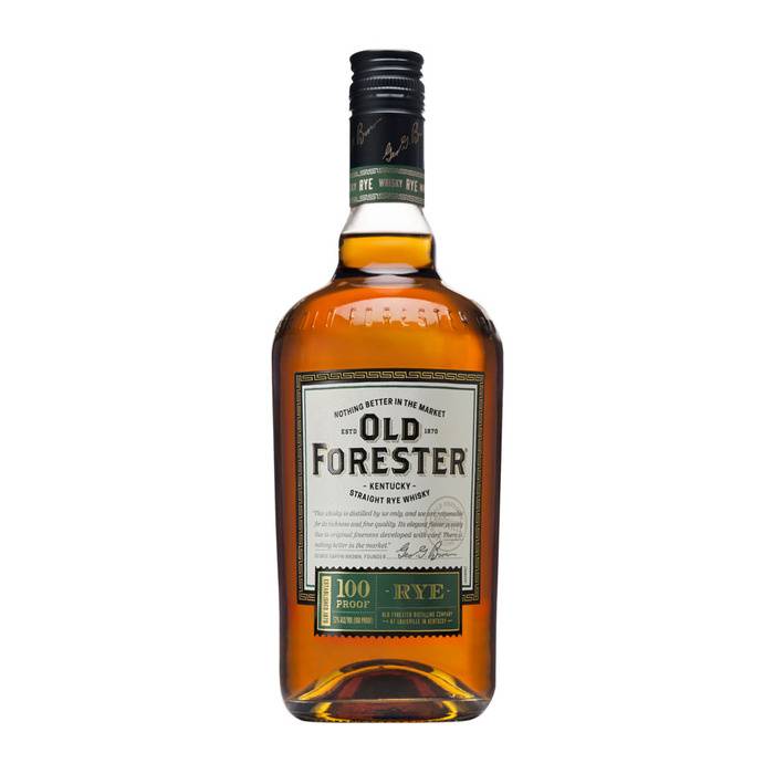 Old Forester Kentucky Straight Rye Whisky, 750 mL Bottle, 100 Proof