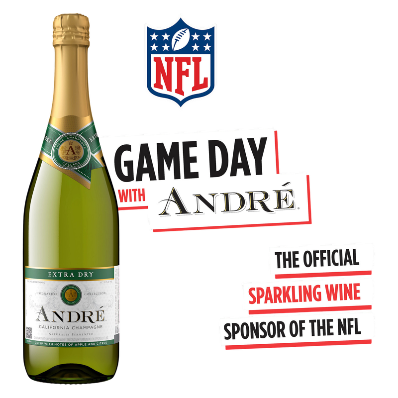 Andre Extra Dry Champagne Sparkling Wine 750ml 10.5% ABV
