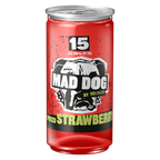 Mad Dog Spiked Strawberry 200ml 15% ABV