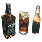 Jack Daniel's Old No. 7 Tennessee Whiskey 50ml (80 Proof)