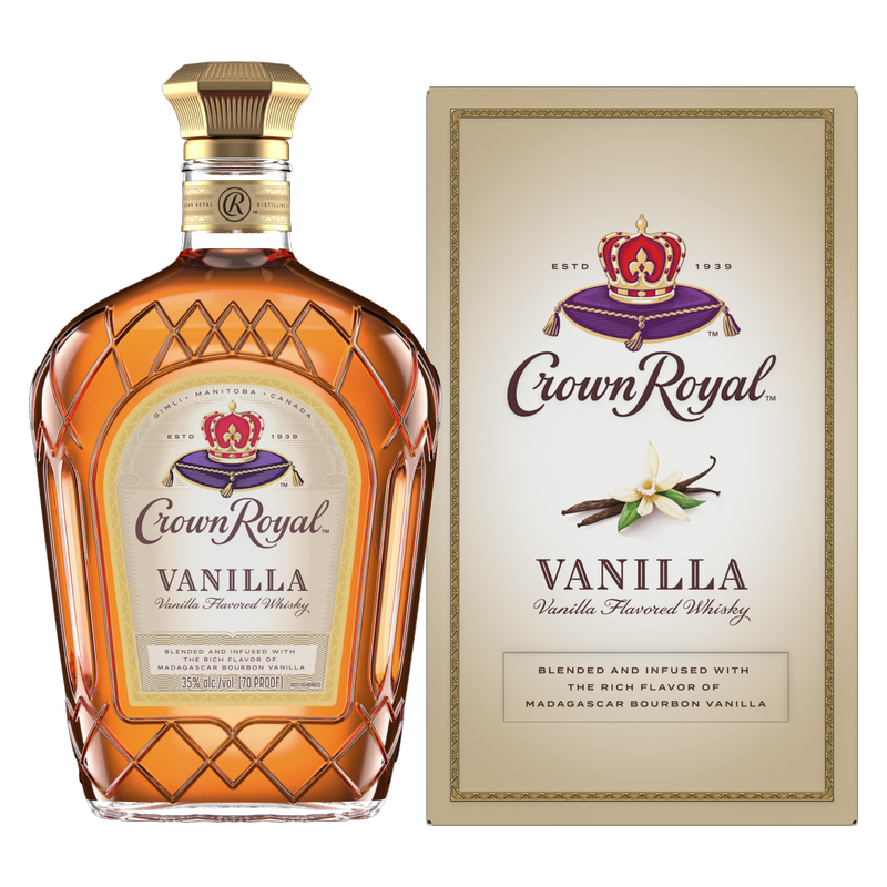 Crown Royal Vanilla Flavored Whisky, 1 L