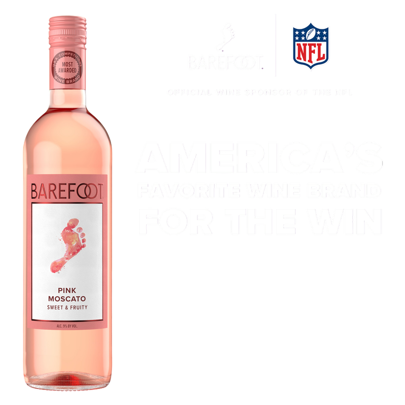 Barefoot Pink Moscato 750ml