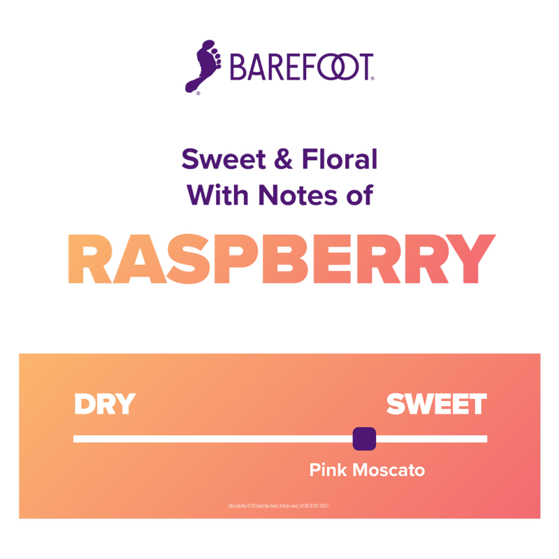 Barefoot Pink Moscato 1.5L