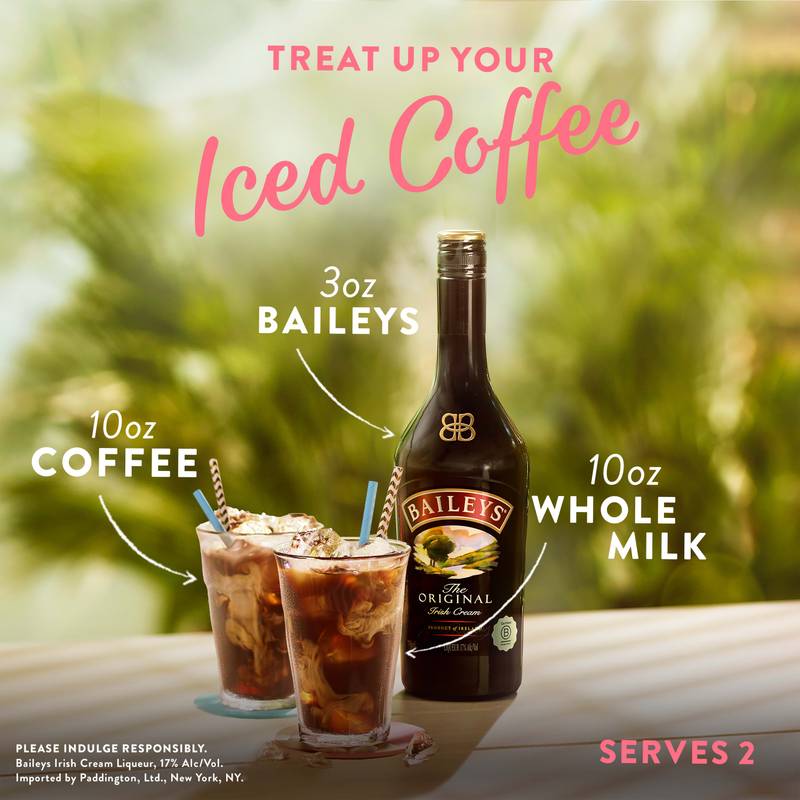 Baileys Original Irish Cream Liqueur, 1 L (34 Proof)