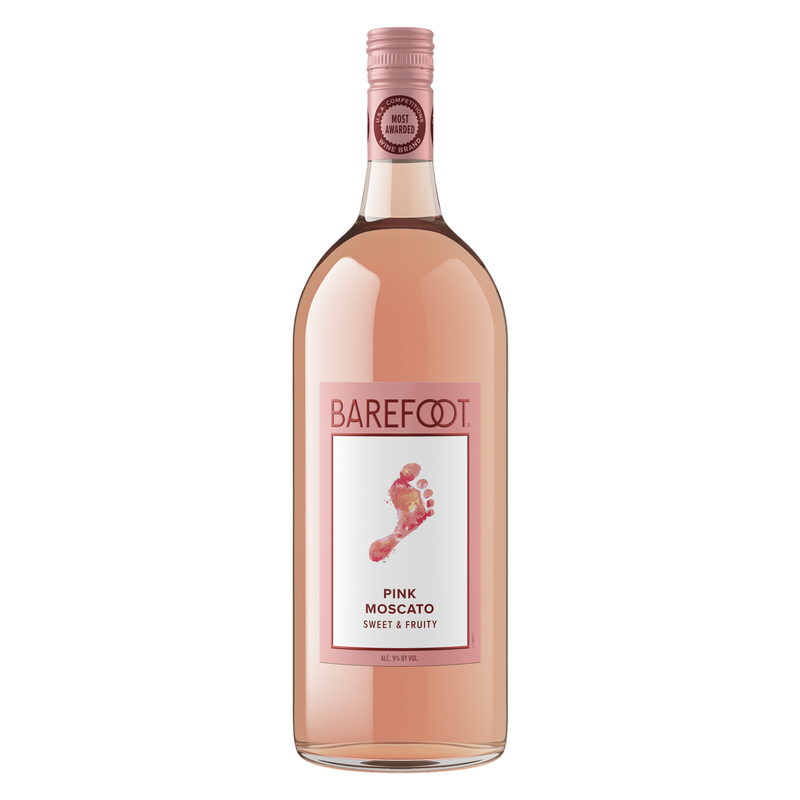 Barefoot Pink Moscato 1.5L