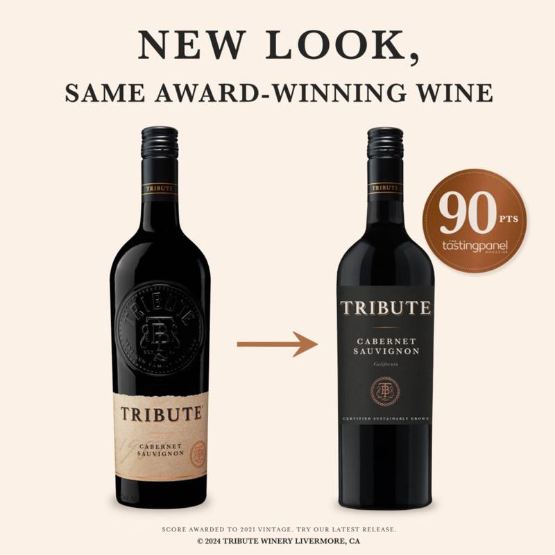 Tribute Cabernet Sauvignon 750ml 14% ABV
