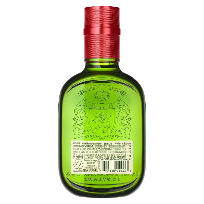 Buchanan's DeLuxe Aged 12 Years Blended Scotch Whisky, 375 mL (80 Proof)