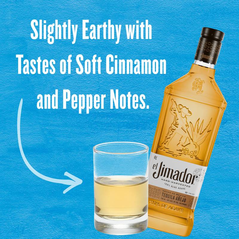 El Jimador Anejo Tequila 750ml (80 proof)