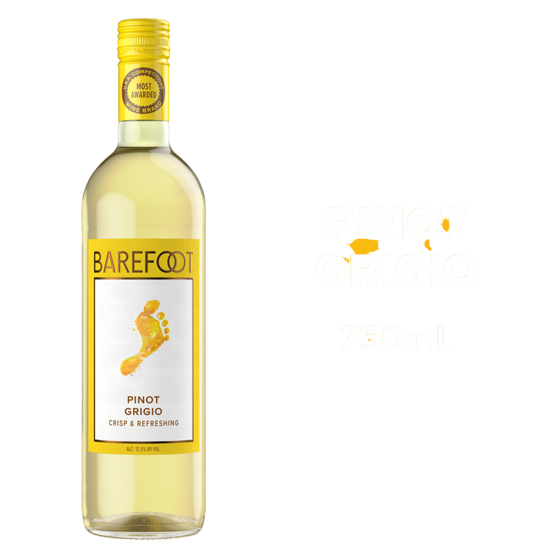 Barefoot Pinot Grigio 750ml