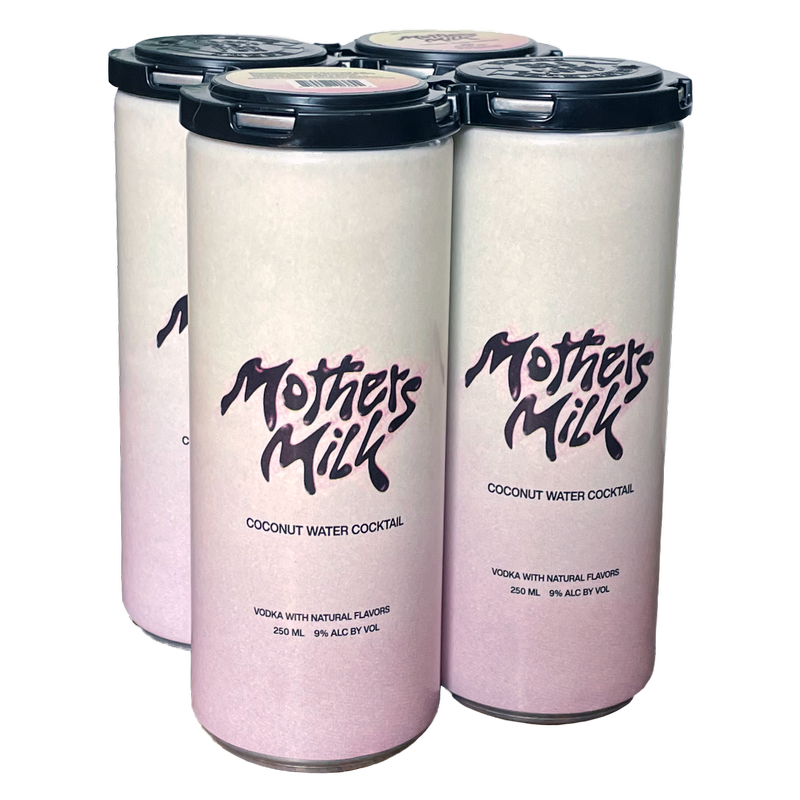 Mother's Milk Coconut Water Cocktail 4pk 250ml 9% ABV