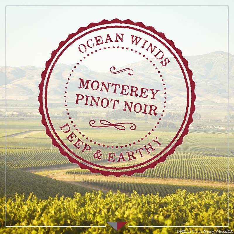 La Crema Monterey Pinot Noir 750ml