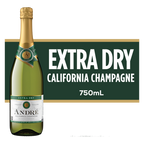 Andre Extra Dry Champagne Sparkling Wine 750ml 10.5% ABV