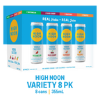 High Noon Vodka Hard Seltzer Variety 8pk 12oz Cans 4.5% ABV