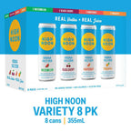 High Noon Vodka Hard Seltzer Variety 8pk 12oz Cans 4.5% ABV