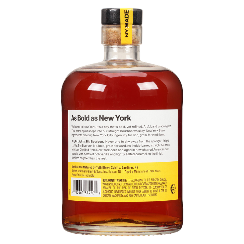 Hudson Bright Light & Big Bourbon 750ml (80 Proof)