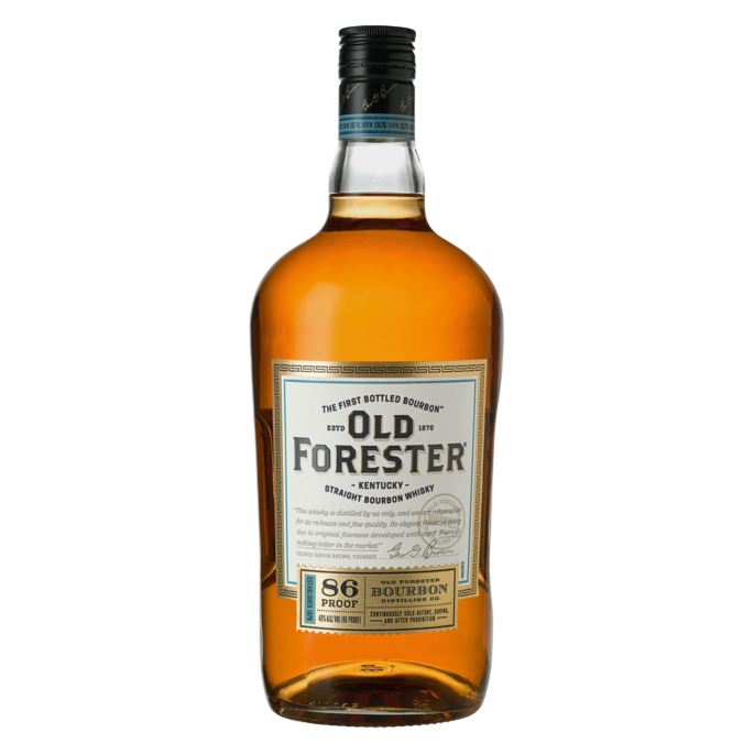 Old Forester 86 Proof Kentucky Straight Bourbon Whisky, 1.75 L
