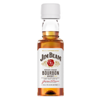 Jim Beam Bourbon Whiskey 50ml (80 Proof)