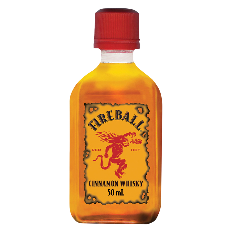 Fireball Hot Cinnamon Blended Whisky 50ml (66 Proof)