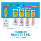 High Noon Vodka Hard Seltzer Variety 8pk 12oz Cans 4.5% ABV