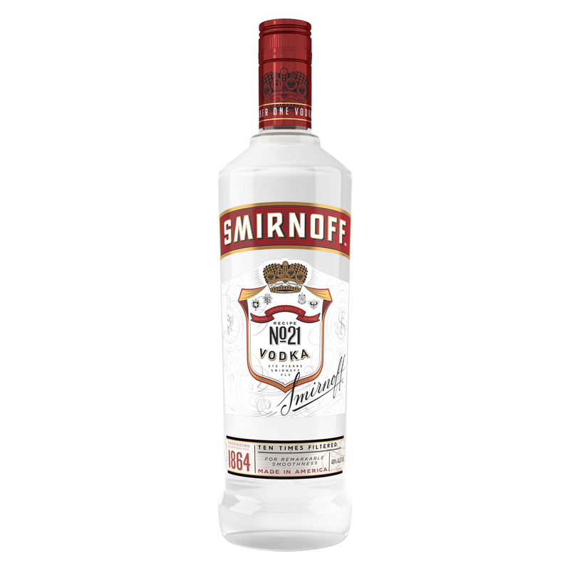 Smirnoff No. 21 Vodka 750ml (80 Proof)