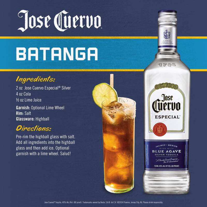 Jose Cuervo Especial Silver Tequila 50ml (80 Proof)