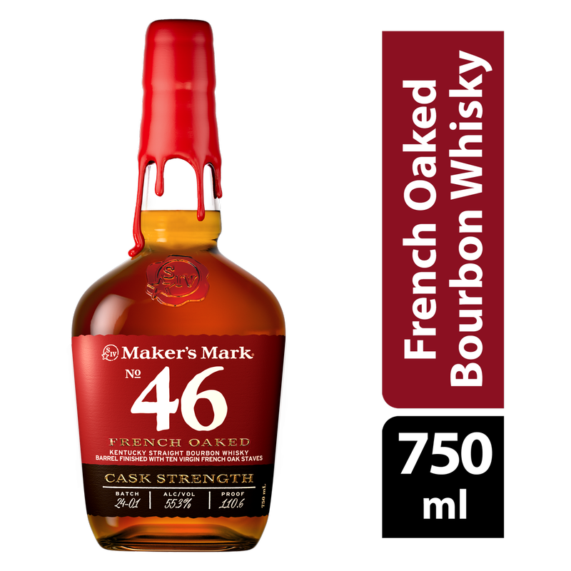 Maker's Mark 46 Bourbon Cask Strength 750ml (110.3 Proof)