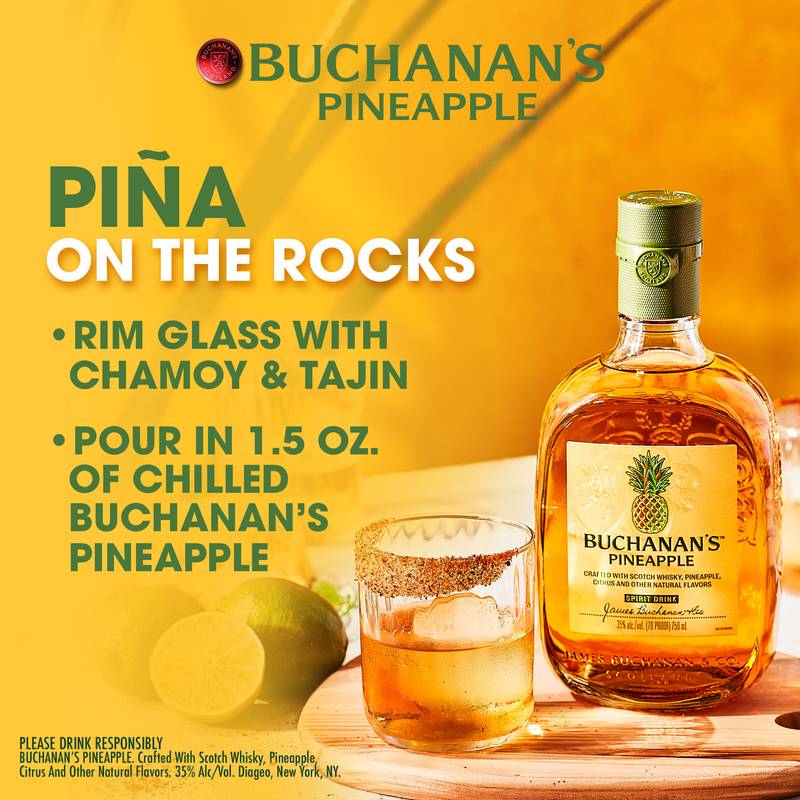 Buchanan's Pineapple 750 ml (70 Proof)