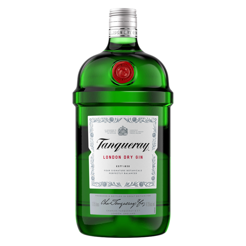 Tanqueray London Dry Gin, 1.75 L (94.6 Proof)