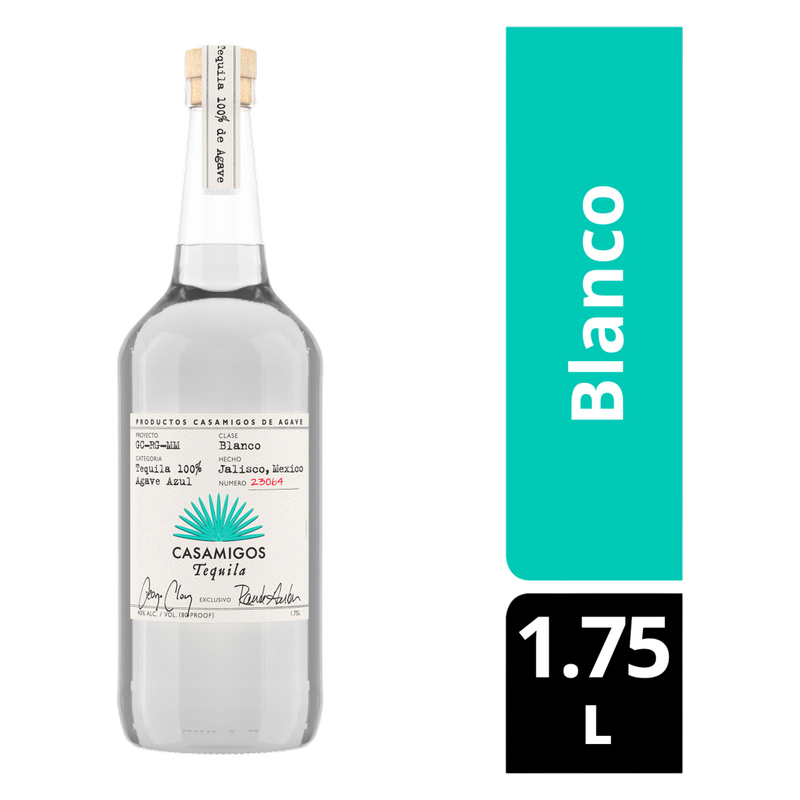 Casamigos Blanco Tequila 1.75L (80 Proof)