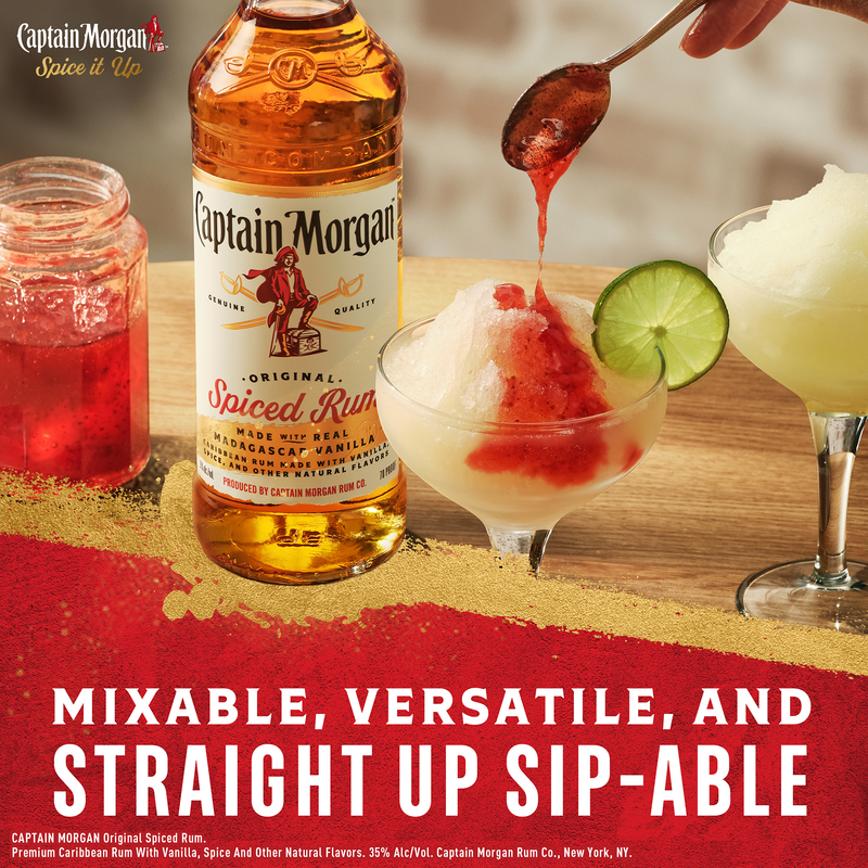 Captain Morgan Spiced Rum PET 1.75L (70 proof)