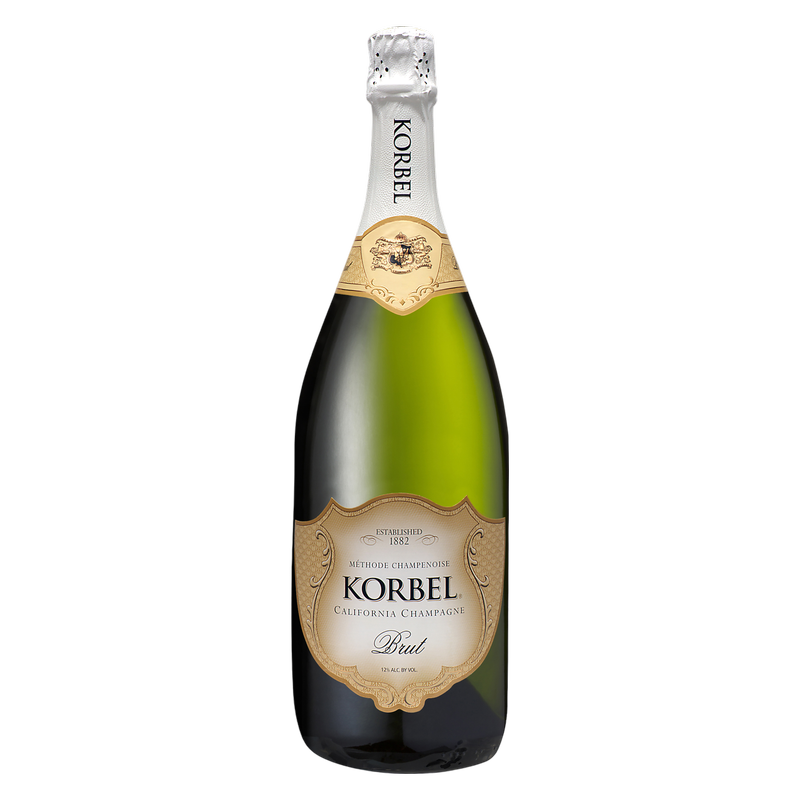 Korbel Brut California Champagne Sparkling Wine 1.5 Liter