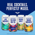Cutwater Tequila Peach Margarita 4pk 12oz 10% ABV
