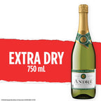 Andre Extra Dry Champagne Sparkling Wine 750ml 10.5% ABV
