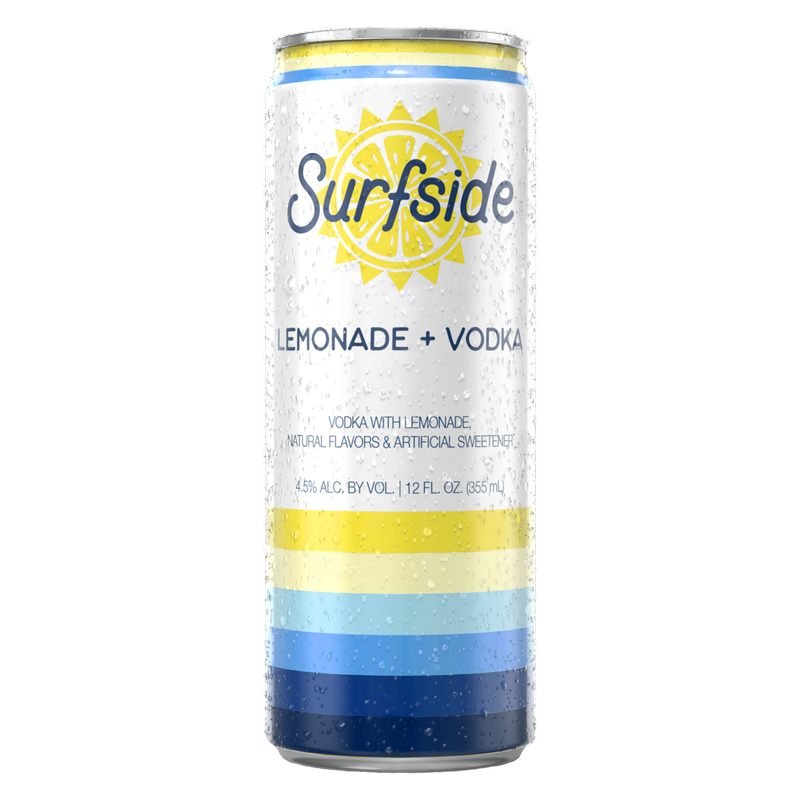 Surfside Lemonade + Vodka 4pk 12oz Cans 4.5% ABV