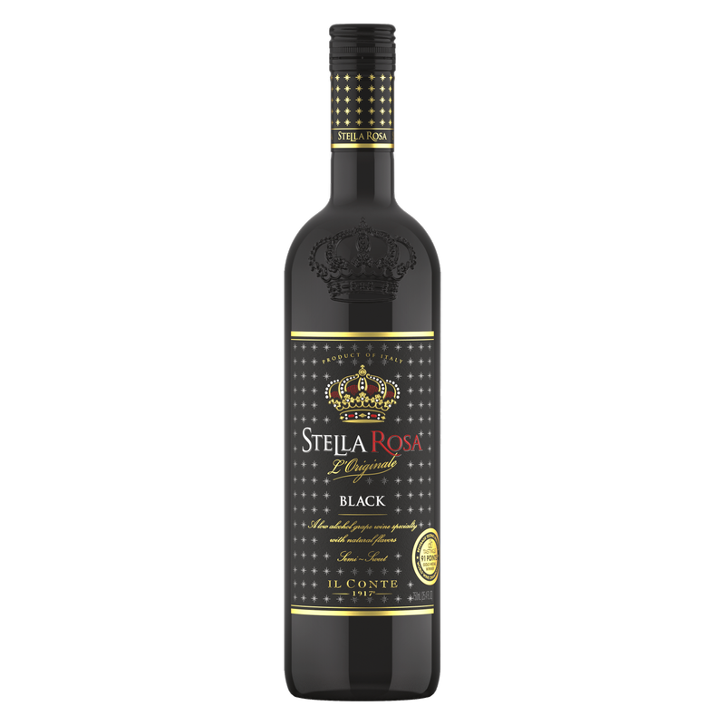 Stella Rosa Black Semi-Sweet Red Wine 750 ml