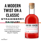 On The Rocks Cruzan Strawberry Daiquiri 375ml